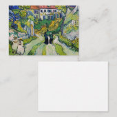 ヴィンセント・ヴァン・ゴッホ – オーヴェースの階段 ノートカード (正面/裏面)