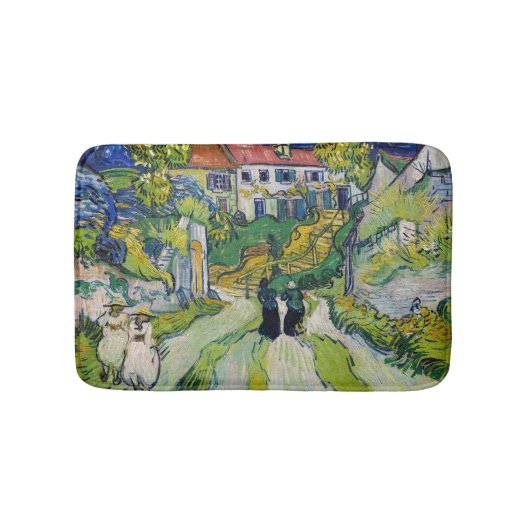 ヴィンセント・ヴァン・ゴッホ – オーヴェースの階段 バスマット (正面)