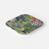 ヴィンセント・ヴァン・ゴッホ – オーヴェースの階段 ペーパープレート (傾斜あり)