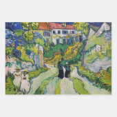 ヴィンセント・ヴァン・ゴッホ – オーヴェースの階段 ラッピングペーパーシート (正面2)