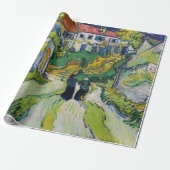 ヴィンセント・ヴァン・ゴッホ – オーヴェースの階段 ラッピングペーパー (アンロールド)