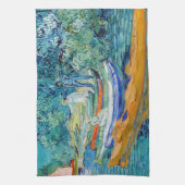ヴィンセント・ヴァン・ゴッホ – オーヴェースのBank of the Oise キッチンタオル (縦)