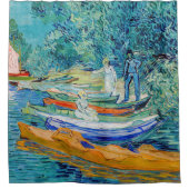 ヴィンセント・ヴァン・ゴッホ – オーヴェースのBank of the Oise シャワーカーテン (正面)