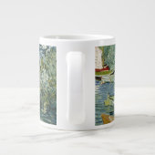ヴィンセント・ヴァン・ゴッホ – オーヴェースのBank of the Oise ジャンボコーヒーマグカップ (裏面)
