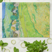 ヴィンセント・ヴァン・ゴッホ – オーヴェース近郊のヴァッセノッツの眺め キッチンタオル (折り畳み)