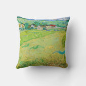 ヴィンセント・ヴァン・ゴッホ – オーヴェース近郊のヴァッセノッツの眺め クッション (裏面)