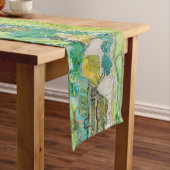 ヴィンセント・ヴァン・ゴッホ – オーヴェース近郊のヴァッセノッツの眺め ショートテーブルランナー (インサイチュ)