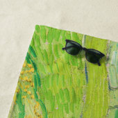 ヴィンセント・ヴァン・ゴッホ – オーヴェース近郊のヴァッセノッツの眺め ビーチタオル (インサイチュ)