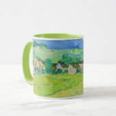 ヴィンセント・ヴァン・ゴッホ – オーヴェース近郊のヴァッセノッツの眺め マグカップ (正面左)
