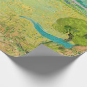 ヴィンセント・ヴァン・ゴッホ – オーヴェース近郊のヴァッセノッツの眺め ラッピングペーパー (角)