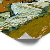 ヴィンセント・ヴァン・ゴッホ：オーヴェース・シュル・オイズの通り ポスター (角)