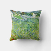 ヴィンセント・ヴァン・ゴッホ – オーヴェールのブドウ園 クッション (裏面)