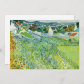 ヴィンセント・ヴァン・ゴッホ – オーヴェールのブドウ園 サンキューカード (正面/裏面)