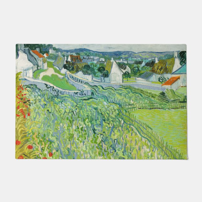 ヴィンセント・ヴァン・ゴッホ – オーヴェールのブドウ園 ドアマット (正面)
