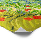 ヴィンセント・ヴァン・ゴッホ – オーヴェールのブドウ園 ポスター (角)