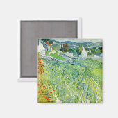 ヴィンセント・ヴァン・ゴッホ – オーヴェールのブドウ園 マグネット (正面/裏面)
