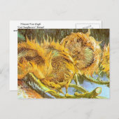 ヴィンセント・ヴァン・ゴッホ – カットサンフローズGC ポストカード (正面/裏面)