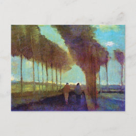 ヴィンセント・ヴァン・ゴッホ – カントリーレーンと2姿 ポストカード