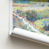 ヴィンセント・ヴァン・ゴッホ・ガーデン花付きアレス ポスター