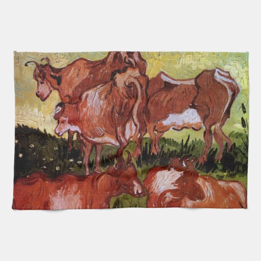 ヴィンセント・ヴァン・ゴッホ キッチンタオル (横)