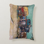 ヴィンセント・ヴァン・ゴッホ – キャラバン島、ジプシーのキャンプ アクセントクッション (裏面(縦))