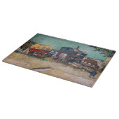 ヴィンセント・ヴァン・ゴッホ – キャラバン島、ジプシーのキャンプ カッティングボード (角)