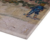 ヴィンセント・ヴァン・ゴッホ – キャラバン島、ジプシーのキャンプ カッティングボード (角)