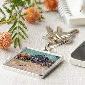 ヴィンセント・ヴァン・ゴッホ – キャラバン島、ジプシーのキャンプ キーホルダー (側面)