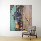 ヴィンセント・ヴァン・ゴッホ – キャラバン島、ジプシーのキャンプ タペストリー (インサイチュ)