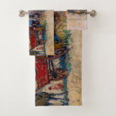 ヴィンセント・ヴァン・ゴッホ – キャラバン島、ジプシーのキャンプ バスタオルセット (インサイチュ)