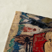 ヴィンセント・ヴァン・ゴッホ – キャラバン島、ジプシーのキャンプ ビーチタオル (インサイチュ)