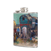 ヴィンセント・ヴァン・ゴッホ – キャラバン島、ジプシーのキャンプ フラスク (左)