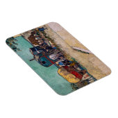 ヴィンセント・ヴァン・ゴッホ – キャラバン島、ジプシーのキャンプ マグネット (右側)