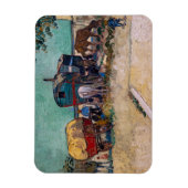 ヴィンセント・ヴァン・ゴッホ – キャラバン島、ジプシーのキャンプ マグネット (縦)