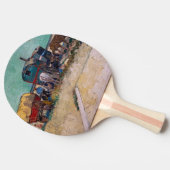 ヴィンセント・ヴァン・ゴッホ – キャラバン島、ジプシーのキャンプ 卓球ラケット (横)