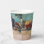 ヴィンセント・ヴァン・ゴッホ – キャラバン島、ジプシーのキャンプ 紙コップ (右)