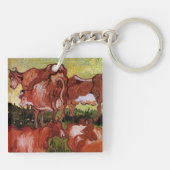 ヴィンセント・ヴァン・ゴッホ キーホルダー (裏面)