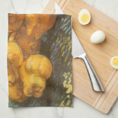 ヴィンセント・ヴァン・ゴッホ – クインズ・梨の静物詩 キッチンタオル (四つ折り)