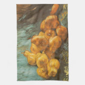 ヴィンセント・ヴァン・ゴッホ – クインズ・梨の静物詩 キッチンタオル (縦)