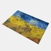 ヴィンセント・ヴァン・ゴッホ - クロワのある麦畑 ドアマット (アングル)