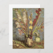 ヴィンセント・ヴァン・ゴッホ – グラジオリの静物壺 (正面/裏面)