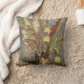 ヴィンセント・ヴァン・ゴッホ – グラジオリの静物壺 クッション (ブランケット)