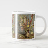 ヴィンセント・ヴァン・ゴッホ – グラジオリの静物壺 ジャンボコーヒーマグカップ (右)