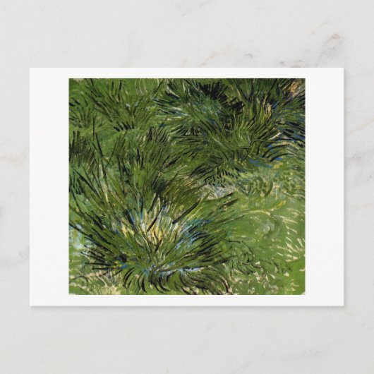 ヴィンセント・ヴァン・ゴッホ・グラスの塊 ポストカード (正面)