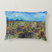 ヴィンセント・ヴァン・ゴッホ – グリーンヴィネヤード アクセントクッション (裏面)