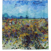 ヴィンセント・ヴァン・ゴッホ – グリーンヴィネヤード シャワーカーテン (正面)