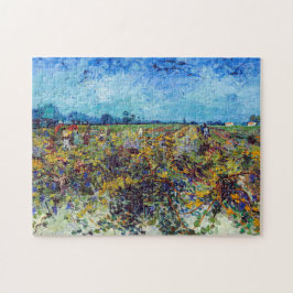 ヴィンセント・ヴァン・ゴッホ – グリーンヴィネヤード ジグソーパズル