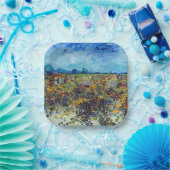 ヴィンセント・ヴァン・ゴッホ – グリーンヴィネヤード ペーパープレート (パーティー)