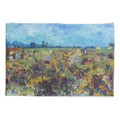 ヴィンセント・ヴァン・ゴッホ – グリーンヴィネヤード 枕カバー (裏面)