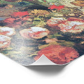 ヴィンセント・ヴァン・ゴッホ – ケシの花瓶，コーンフラワー， フォトプリント            (角)